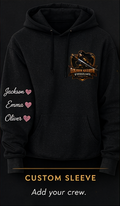Custom Sleeve Hoodie – Personalized Name Edition