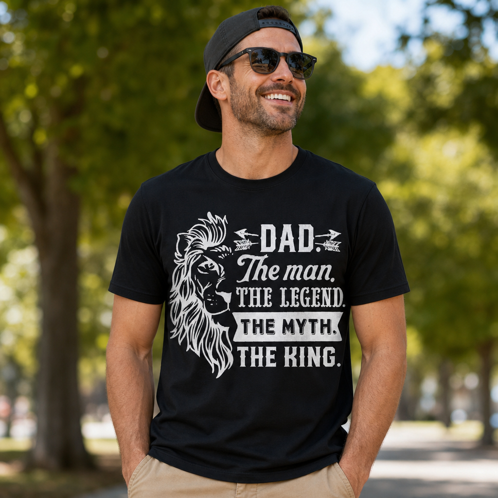 Dad — The Man, The Myth, The King Tee