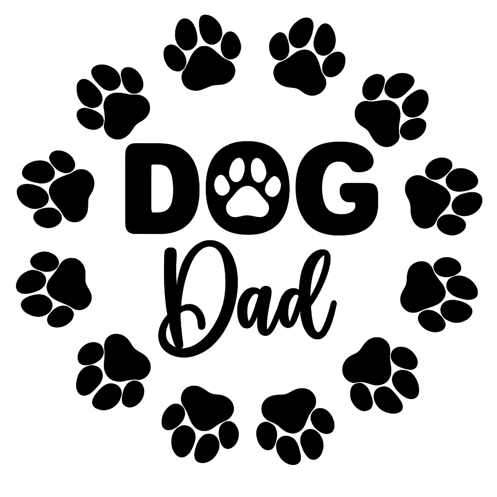 DOG Dad — Paw Circle Tee