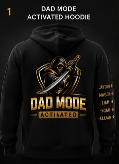 Dad Mode Activated Hoodie – Signature Edition