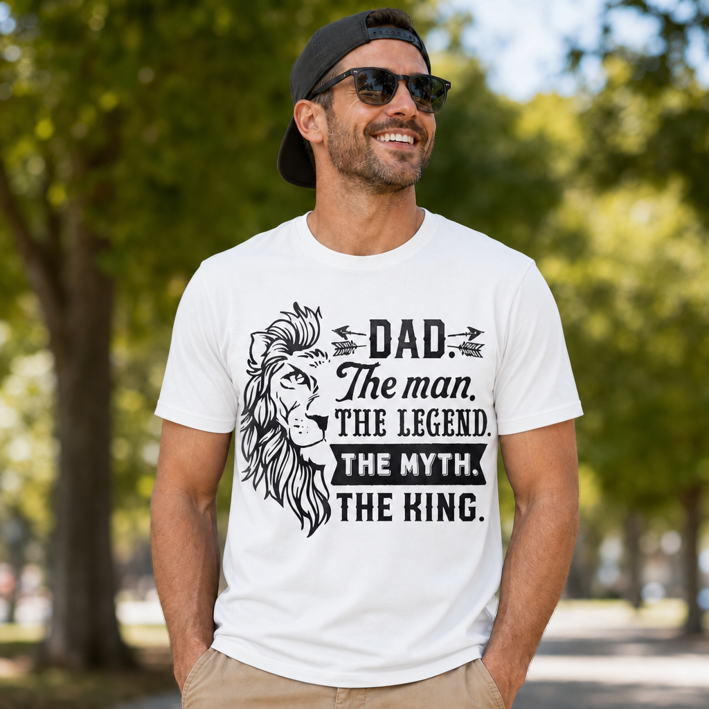 Dad — The Man, The Myth, The King Tee