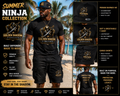 Golden Shadow Summer Sets - Ninja Division   ( Tee+ Cargo + Hat )