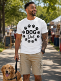 DOG Dad — Paw Circle Tee